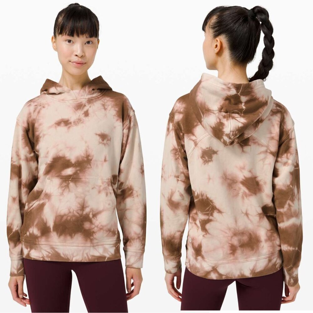 Lululemon Earth Dye Clay All Yours Hoodie Sweatshirt - 37614